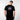 MACHICH® T-Shirt mit BackPrint Slogan 1 Unisex (Teerschwarz)